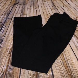 New York & Company stretch black pinstripe trouser